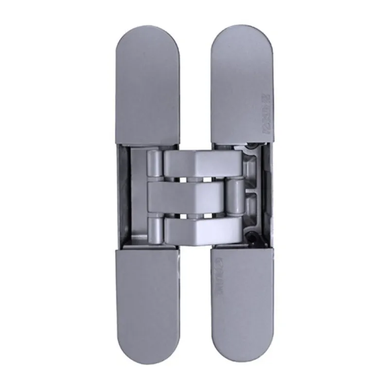 Cerniera a scomparsa K2000 Kubi7 Twist Koblenz, per porte filo muro, dimensione 160x30 mm, autochiudente, portata 60 kg, Zama finitura Cromo Satinato Lage Prijs