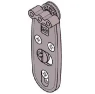 Carrello scorrevole Koblenz 1010/12, portata 35 kg, 2 ruote, spessore anta mm. 20, serie System 1011/40 Veilige Betaling