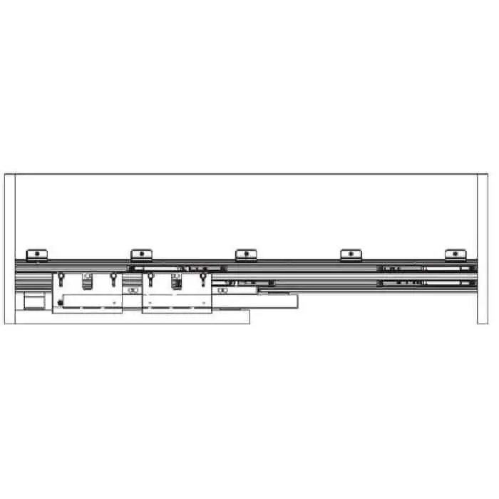Laatste Kans Fermo d‘arresto superiore per anta di armadi, Koblenz System 0930/50, portata 50 kg