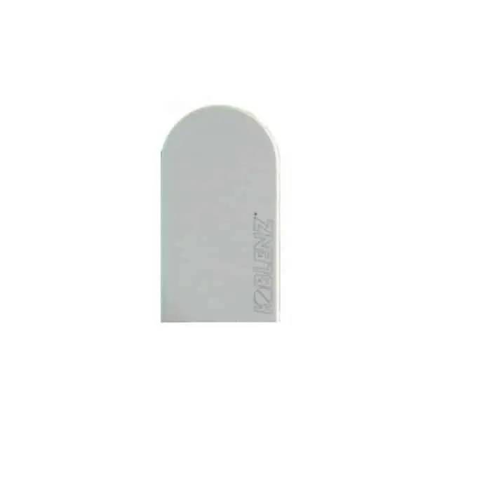 Cover in Alluminio K708C per cerniera K7080 Kubica Koblenz, finitura Nero Must-Have