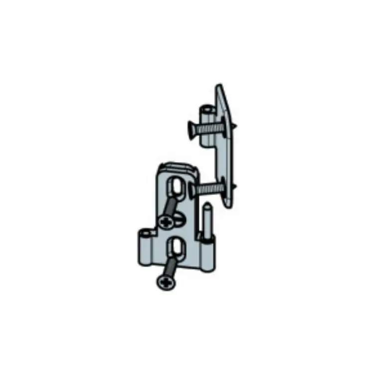 Cerniera centrale regolabile per ante di armadi, Koblenz System 2200/40, portata 40 kg Must-Have