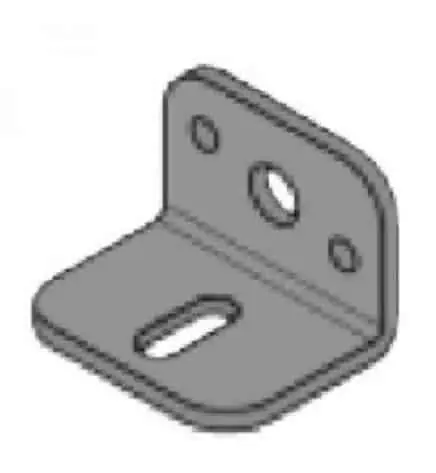 Supporto attacco laterale Koblenz 0850/250, per porte scorrevoli in legno, portata 175/250 kg Exclusieve Aanbieding