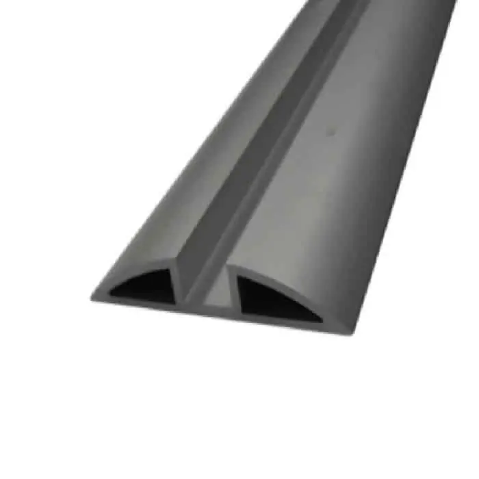 Guida inferiore Koblenz 0700/14A in alluminio, per porte scorrevoli, lunghezza 3000 mm, finitura argento Weekendaanbieding