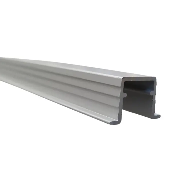 Binario superiore 0100 6A Koblenz per scorrevole System, per anta mobile, lunghezza 4000 mm, in Alluminio, finitura Argento Populair