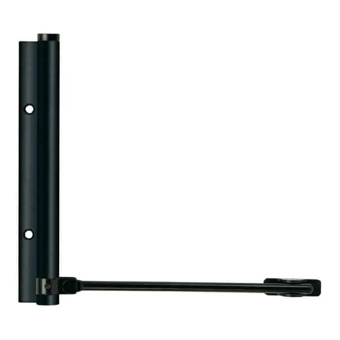 Molla chiudiporta MB 5613 Justor, portata 40 Kg, dimensioni 187x213 mm, finitura Nero Nieuw