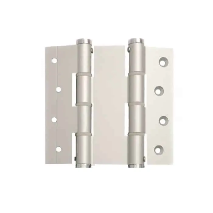Merkproduct Cerniera a molla DA 120 Justor, doppia azione, portata 30 Kg, spessore porta 40 mm, finitura Alluminio Argento