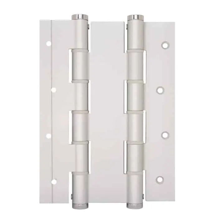 Cerniera a molla DA 180 Justor, doppia azione, portata 40 Kg, spessore porta 50 mm, finitura Alluminio Argento Beperkte Voorraad