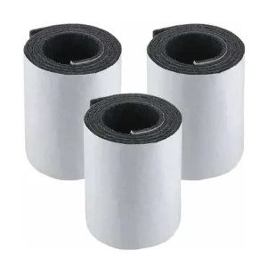 Rotolo di feltro Italfeltri Polit-R adesivo, spessore 3,5 mm, altezza 150 mm, lugnezza 25 mt, colore Bianco Superprijs