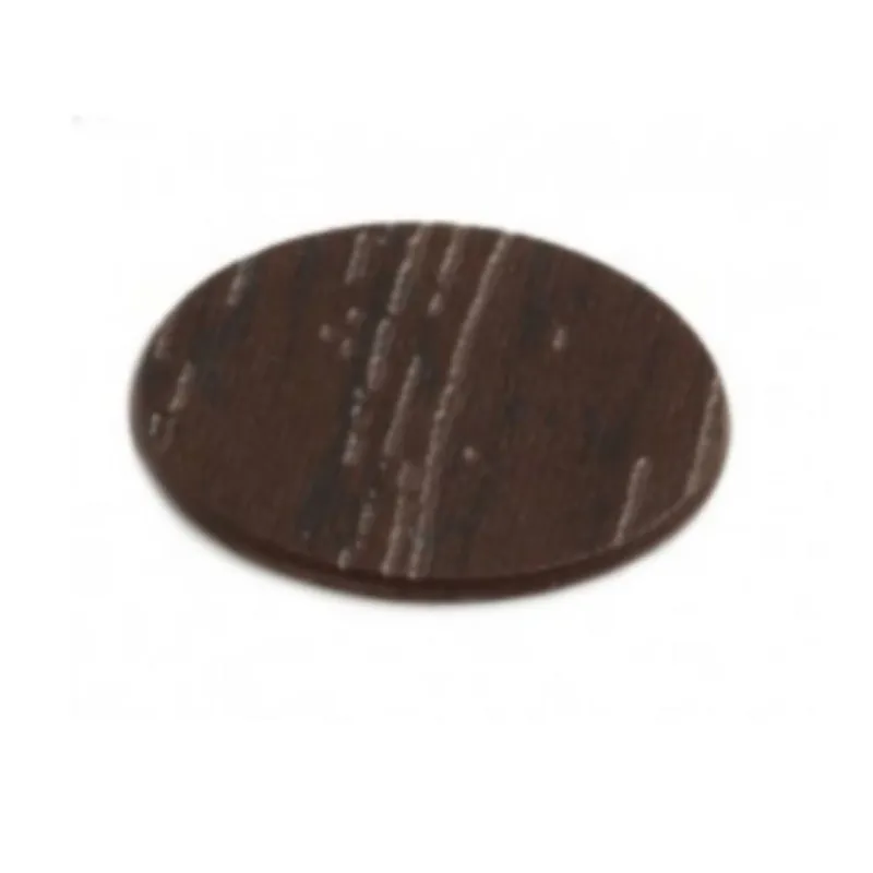 Copriforo adesivo Abs Italfeltri, diametro 20 mm, confezione industriale, Abs finitura Noce 6074 Bestseller
