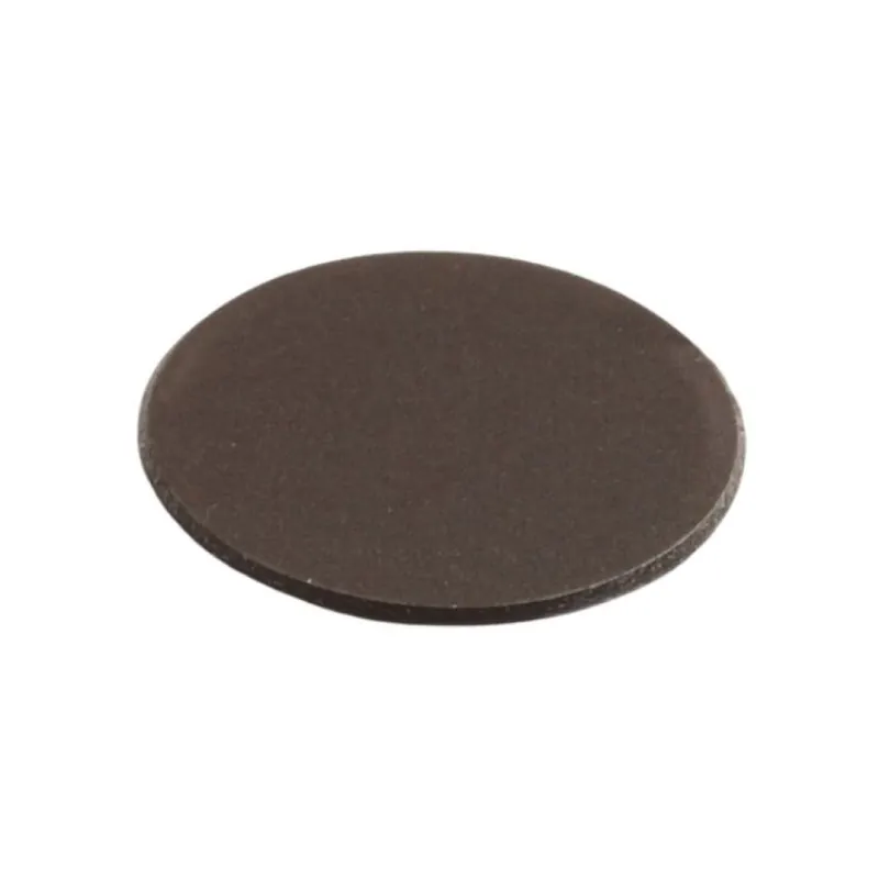 Lage Kosten Copriforo adesivo Abs Italfeltri, diametro 13 mm, confezione industriale, Abs finitura Marrone 2633
