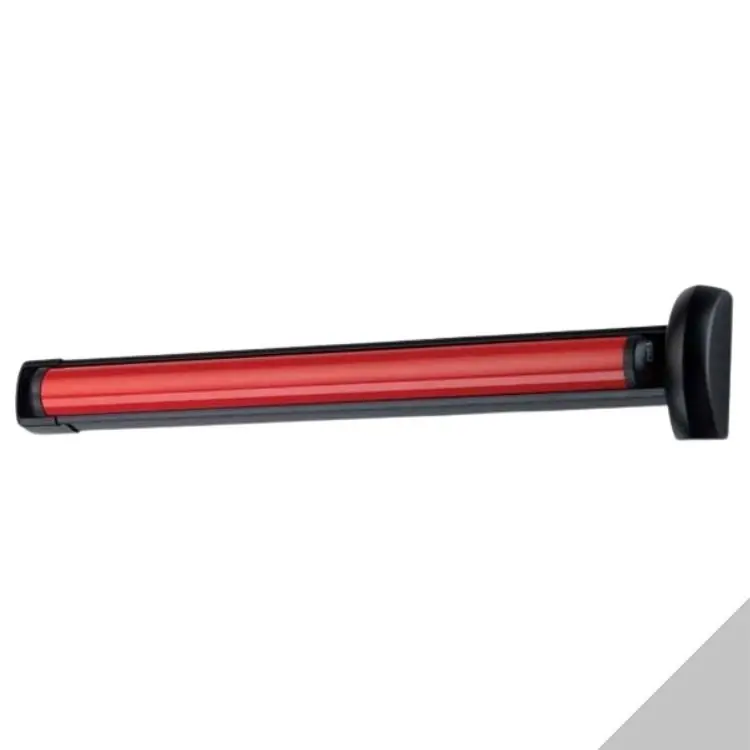 Betrouwbaar Maniglione antipanico Fast Touch 59816.10 Cisa, versione componibile, senza scrocco, lunghezza 1200 mm, finitura Grigio