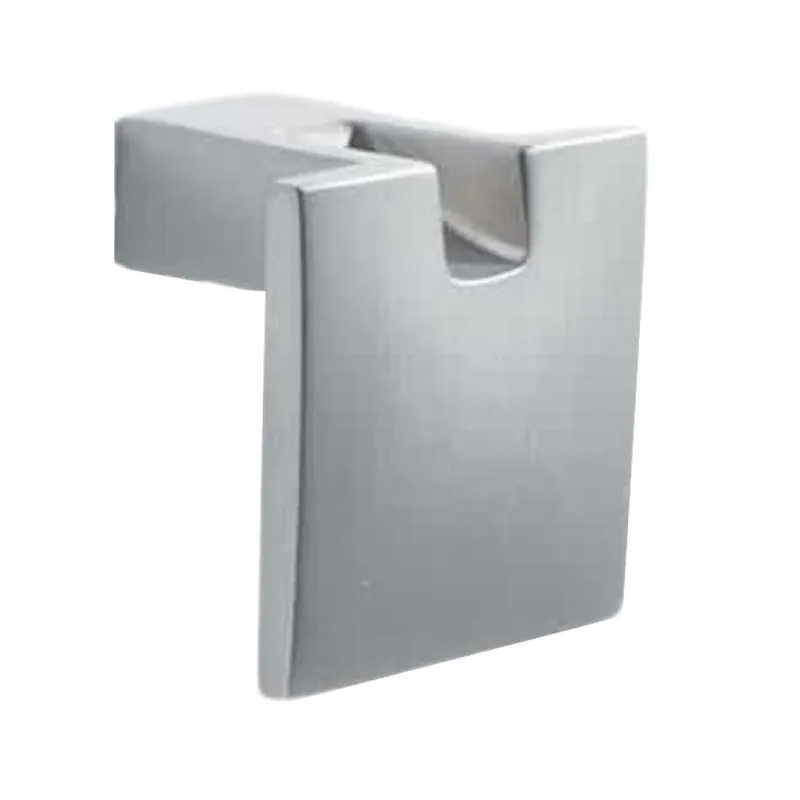 Pomolo LIB0134 Confalonieri per mobile, dimensione 30x30 mm, sporgenza 30 mm, Ottone finitura Nichel D Bestel Nu