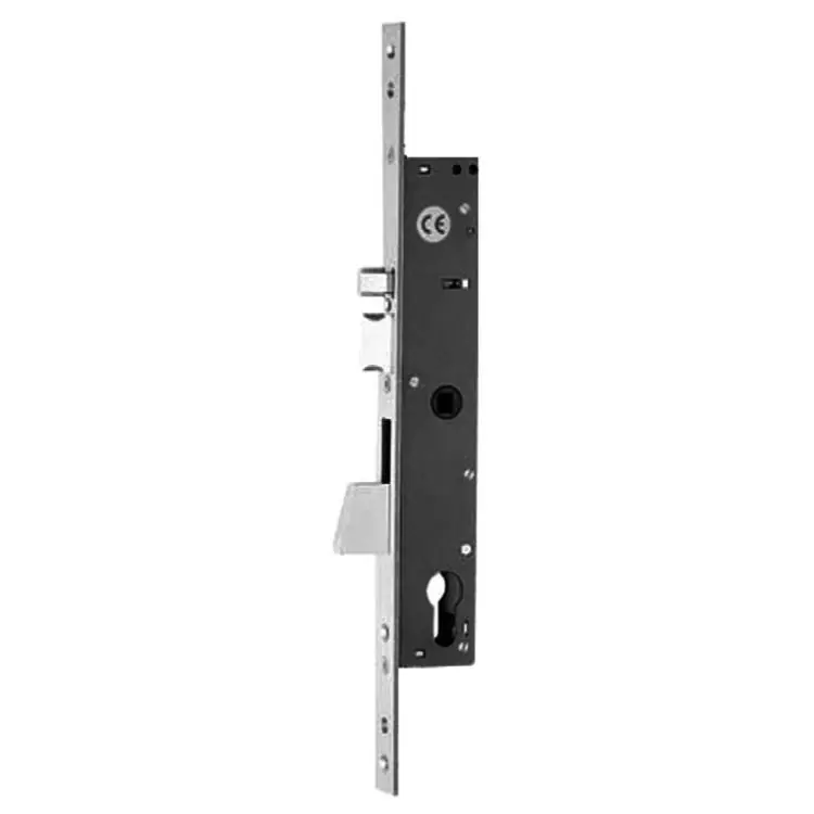 Serratura elettrica ISEO Electa per montante, chiusura laterale, foro Yale, catenaccio, entrata 35 mm, frontale 22 mm, finitura Inox Hete Deal