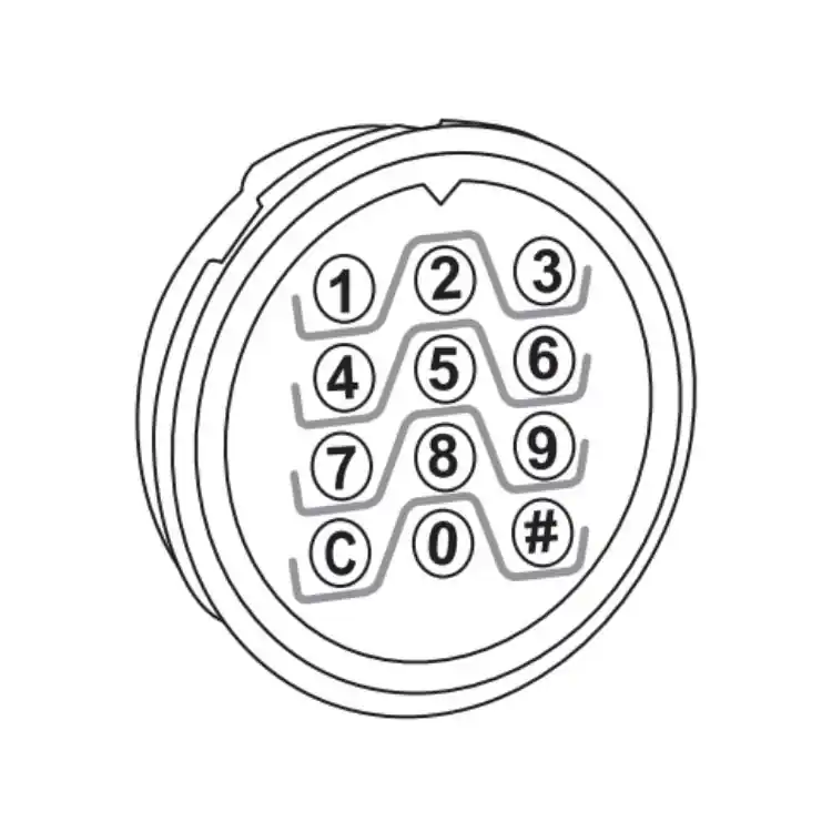 Favoriet Tastiera numerica con Lettore Tag integrato Iseo, per Serratura elettronica x1R Easy
