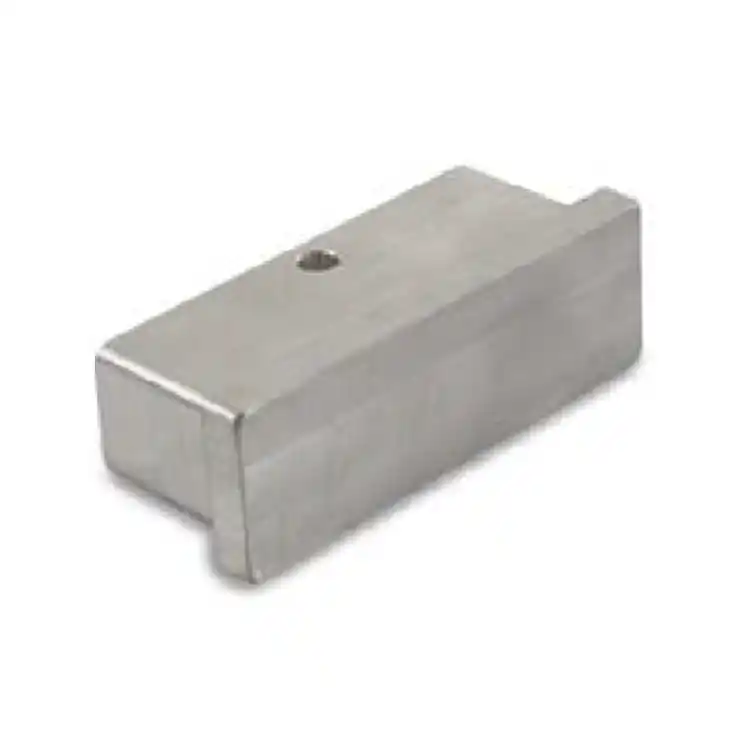 Gecertificeerd Tappo di chiusura Arteferro per corrimano rettangolare, dimensioni 2x20x60 mm, finitura Alluminio Grezzo