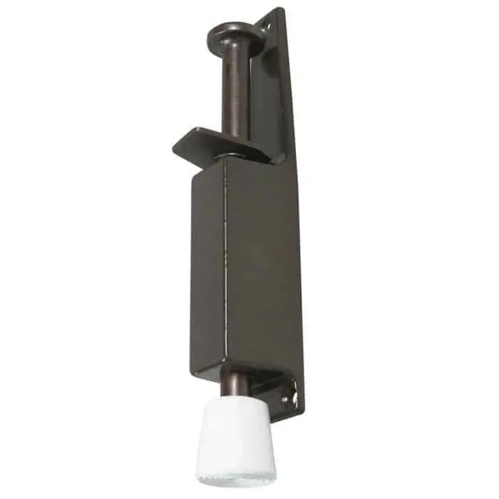 Koop Vandaag Fermaporte a pedale 247 Ibfm, modello Grande, lunghezza 183-235 mm, finitura Verniciato Bronzo