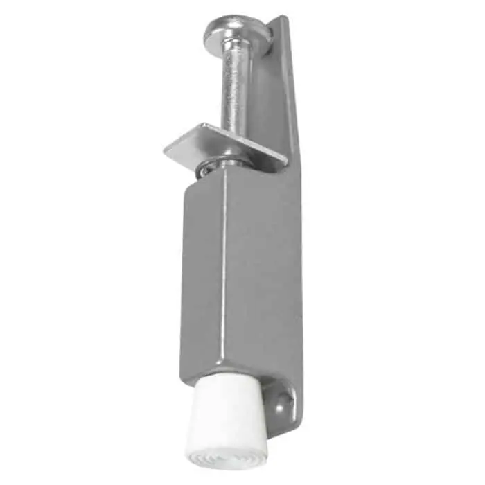 Laatste Kans Fermaporte a pedale 242 Ibfm, modello Piccolo, lunghezza 130-162 mm, finitura Verniciato Argento