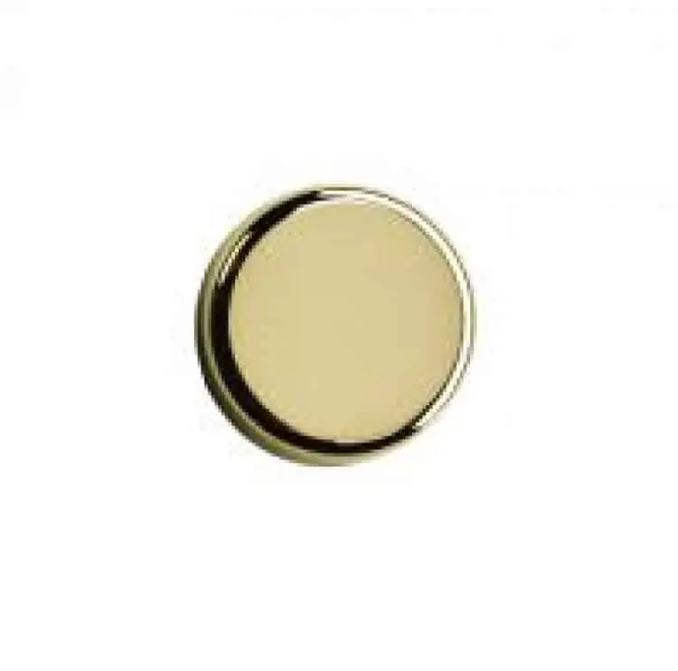 Placca esterna per cerniere in vetro Hettich, colore Ottone Tijdelijk Beschikbaar