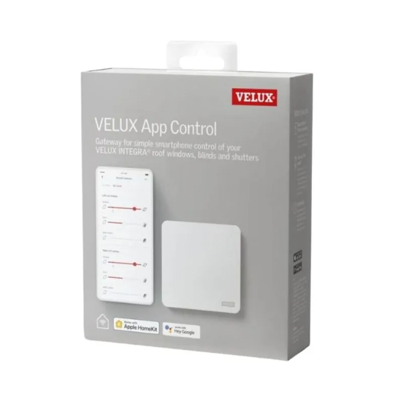Tijdelijk Beschikbaar App control KIG 300 Velux per controllo a distanza da smartphone di finestra tetto, tenda e tapparella elettrica