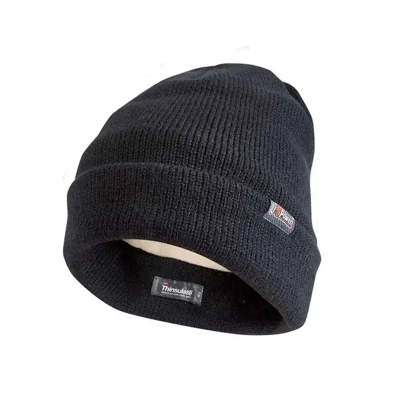 Direct Verzonden Berretto One U Power da lavoro, linea Plus, cuffia invernale in Thinsulate, Acrilico colore Black Carbon
