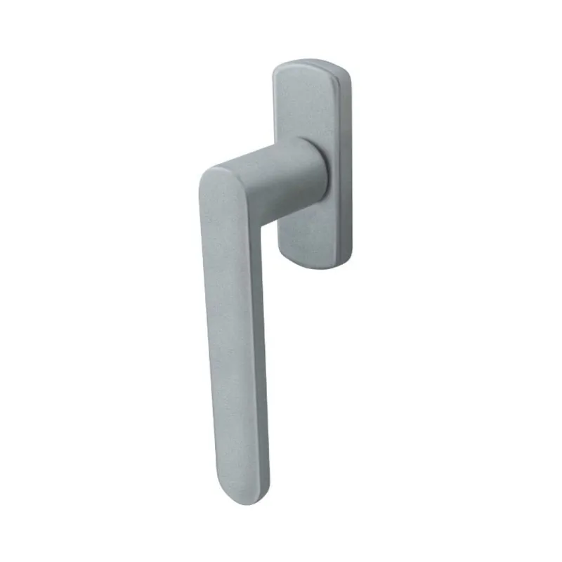 Speciale Aanbieding Maniglia martellina Dk Venere per serramento, lunghezza quadro 7x40 mm, Zama finitura Argento