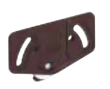 Carrello inferiore per scorrevole in plastica, Hettich, con regolazione per ante scorrevoli max peso 15 kg colore Marrone Gratis Retour