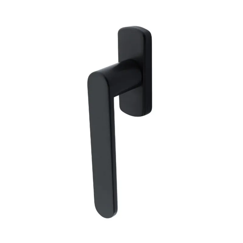 Nu Kopen Maniglia martellina Dk Venere per serramento, lunghezza quadro 7x40 mm, Zama finitura Nero Opaco