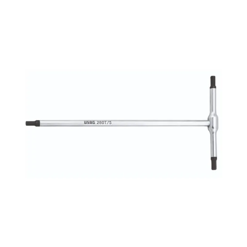 Beste Prijs Chiave esagonale a T 280 T Usag per vite con esagono cavo, misura 4 mm, lunghezza 180 mm, materiale Acciaio Cromo Vanadio