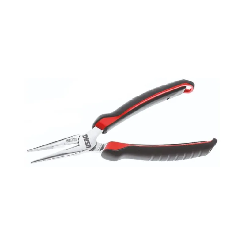 Pinza 133 AX Usag per serraggio e taglio, becco mezzotondo lunghissimo dritto 50 mm, lunghezza 160 mm Voordeelprijs