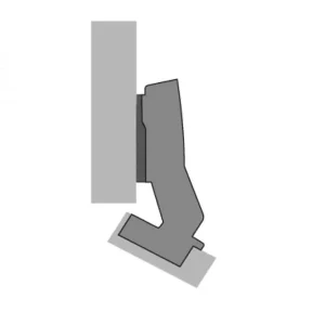 Cerniera Hettich 9 088 016 per mobile con molla Sensys 8639i W30, da avvitare, spessore anta 15-28 mm, base 2 mm TH 52 Betrouwbaar