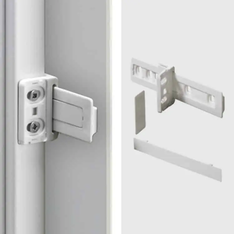 Kit Trascinatore Hettich 9 079 390 in plastica, per frigorifero da incasso, finitura Bianco Nu Kopen