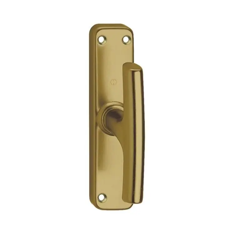 Must-Have Cremonese Milano Hoppe per serramento, impugnatura a croce, senza meccanismo, Alluminio finitura Bronzo F4