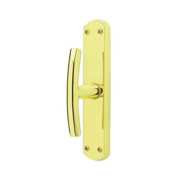 Fabrieksprijs Cremonese Milena Ghidini per serramento, impugnatura a croce, movimento gioco gratz e quadro 7x40 mm, Ottone finitura Lucido Verniciato