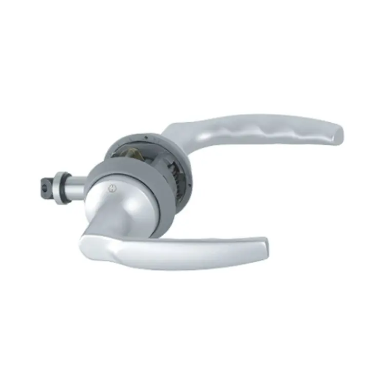 Dagaanbieding Maniglia HCS Paris Atlanta per porta complanare, versione standard, spessore porta 35-43 mm, Alluminio finitura Argento Opaco F1-2