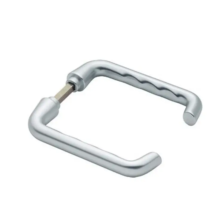 Maniglia Paris Hoppe per porta interna, senza rosetta e bocchetta, quadro 8 mm, spessore porta 40-50 mm, Alluminio finitura Argento F1 Gecertificeerd