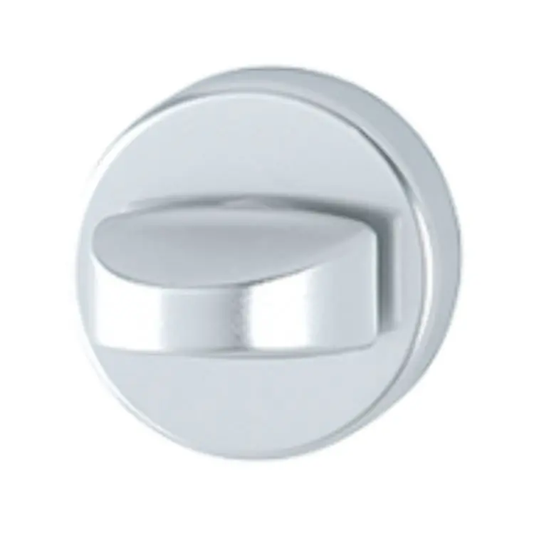 Alleen Vandaag Nottolino OL92/42KS Hoppe per limitatori di apertura, rosetta diametro 52 mm, Alluminio finitura Argento F1