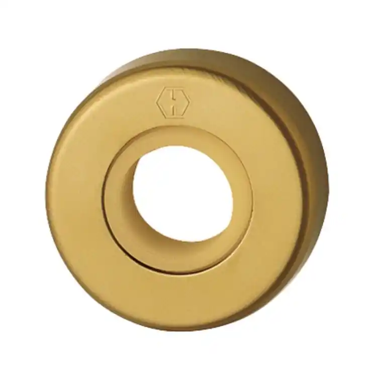 Gratis Retour Rosetta tonda 88K Hoppe per porta, diametro 44x9 mm, Alluminio finitura Bronzo F4