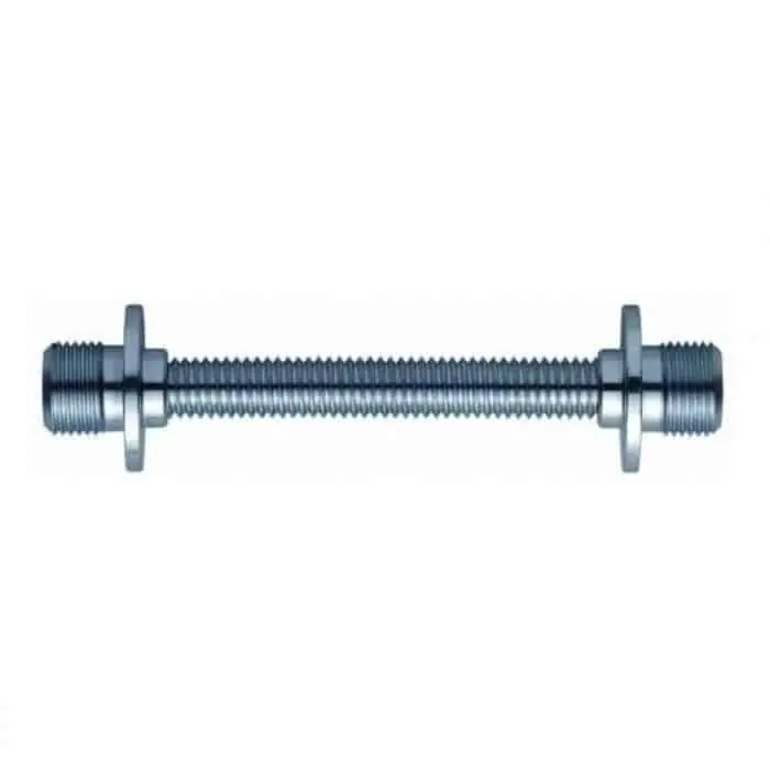 Merkproduct Sistema di fissaggio n.5 per maniglioni a coppia su profili in alluminio, PVC e serramenti in legno Hoppe, BS-505/B, misura 77-87 mm