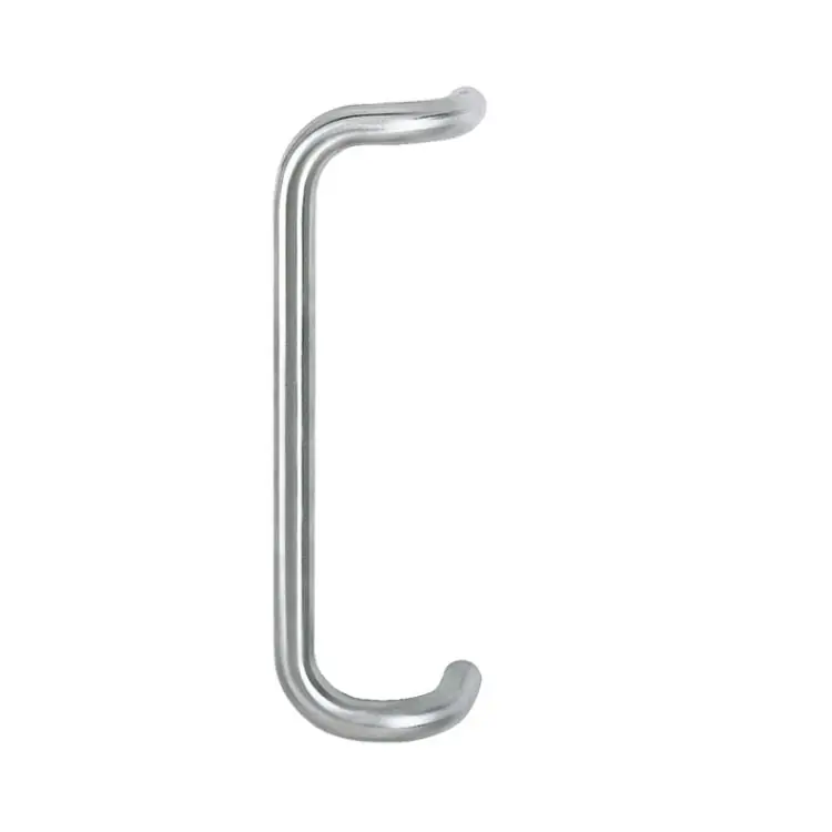 Maniglione zancato E5100 Hoppe per porta, interasse 350 mm, diametro 25 mm, Acciaio Inox finitura Satinato F69 Aanbieding