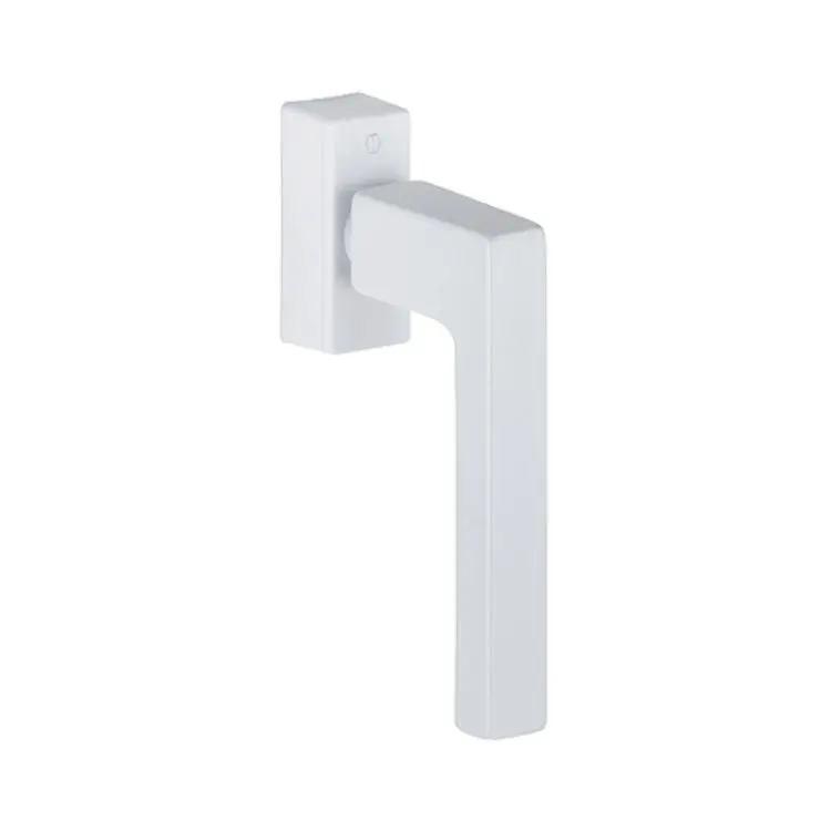Maniglia martellina Dk Austin Hoppe per serramento con SecuForte e VarioFit, lunghezza quadro 7x32-42 mm, Alluminio finitura Bianco Opaco F9016M Hete Deal