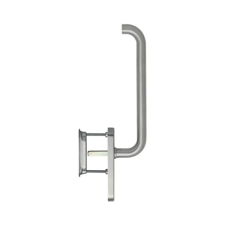 Maniglione singolo Paris Hoppe per alzante scorrevole, con nicchia esterna, spessore porta 75-80 mm, Acciaio Inox finitura Opaco/Satinato F31-1/F69 Actieprijs