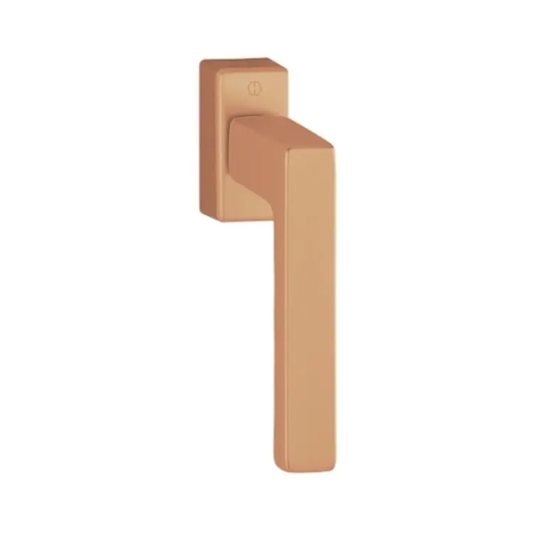Maniglia martellina Dk Toulon Hoppe per serramento, lunghezza quadro 7x32-42 mm, Alluminio finitura Bronzo F4 Lage Kosten