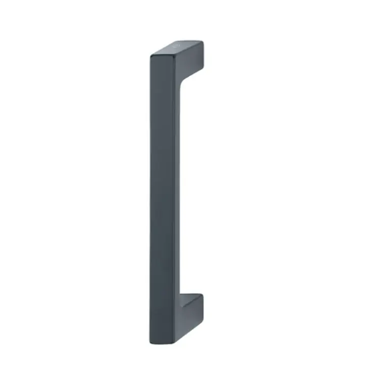 Maniglione diritto 6737 Hoppe per porte, interasse 250 mm, Alluminio finitura Nero Opaco F9714M Gereduceerde Prijs