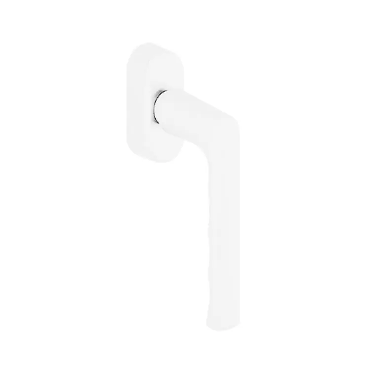 Shop Nu Maniglia martellina DK Hamburg Hoppe per serramento con SecuForte e VarioFit, lunghezza quadro 7x32-42 mm, Alluminio finitura Bianco F9016