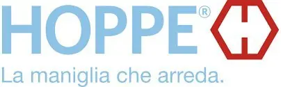 Speciale Aanbieding Maniglia per alzante scorrevole Hoppe Paris, con rosetta e bocchetta foro Yale, finitura Alluminio Aregento