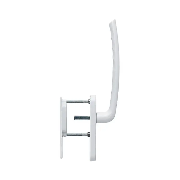 Merkproduct Maniglione singolo Tokyo Hoppe per alzante scorrevole, con nicchia esterna, spessore porta 75-80 mm, Alluminio finitura Bianco Traffico F9016