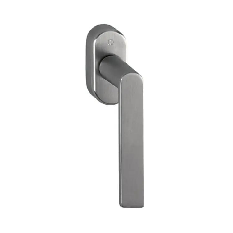 Fabrieksprijs Maniglia martellina DK Los Angeles Hoppe per serramento con Secustik e VarioFit, lunghezza quadro 7x32-42 mm, Ottone finitura Antracite Satinato Resista F97-1-R