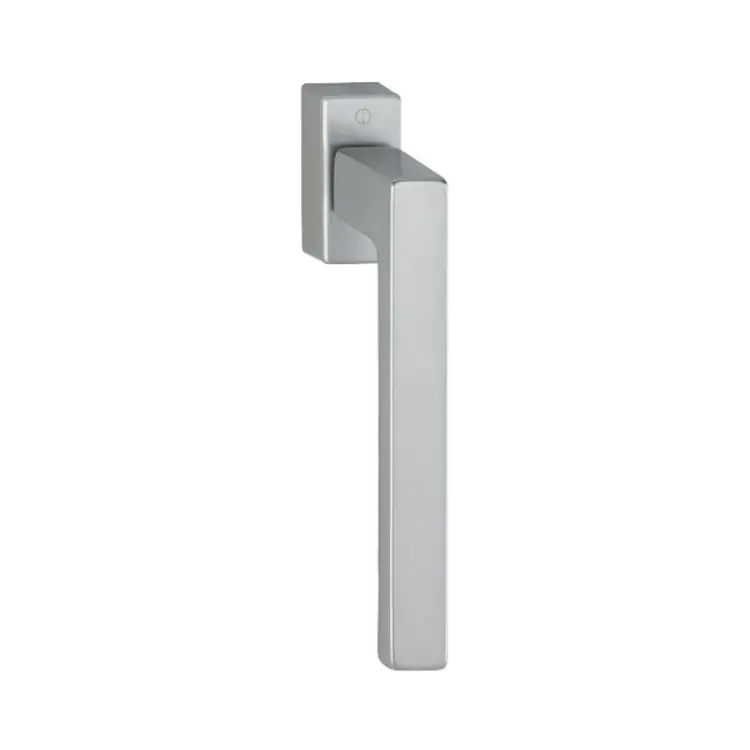 Maniglia martellina Dk Toulon Hoppe per scorrevole parallelo Secu100 Secustik e Variofit, lunghezza quadro 7x32-45 mm, Alluminio finitura Titanio F9 Gecertificeerd