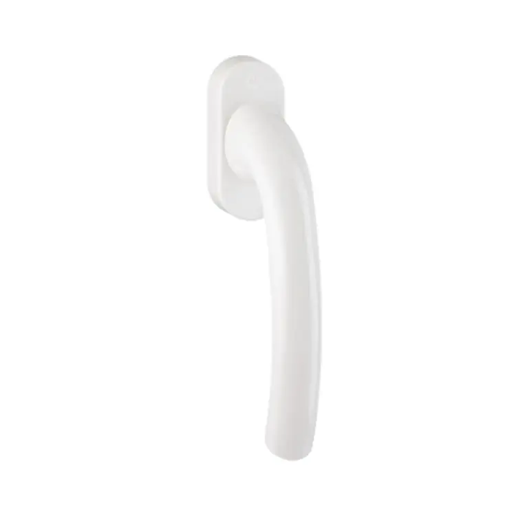 Meest Verkocht Maniglia martellina Dk Tokyo Hoppe per serramento, lunghezza quadro 7x35 mm, Alluminio finitura Bianco F9010