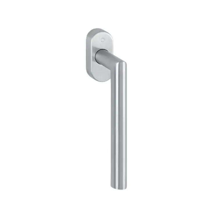 Maniglia martellina Dk Amsterdam Hoppe per scorrevole parallelo con Secustik e VarioFit, lunghezza quadro 7x32-42 mm, Acciaio Inox finitura Satinato F69 Tijdelijk Beschikbaar